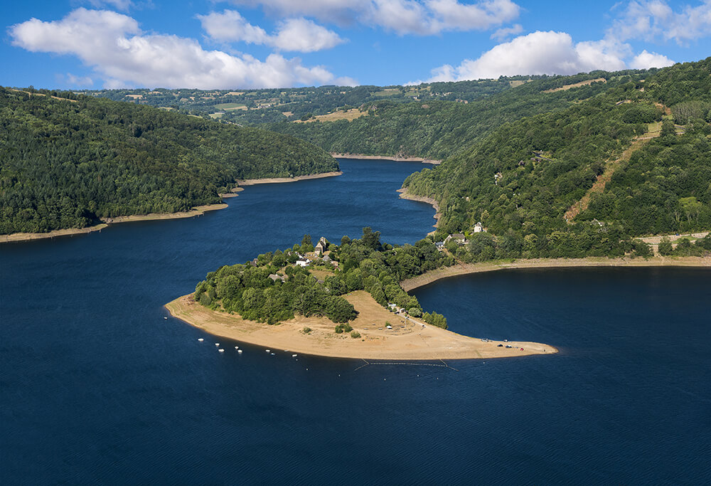 Península de Laussac Aubrac