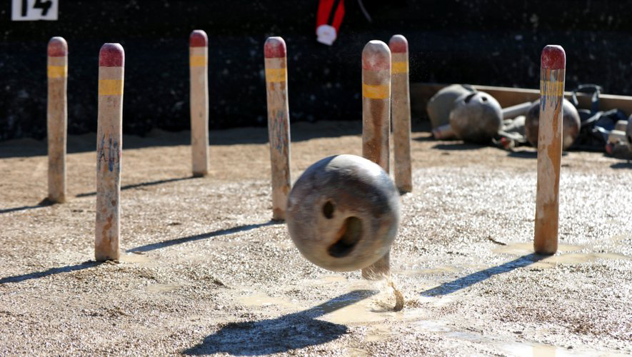 Juego de bolos de ocho