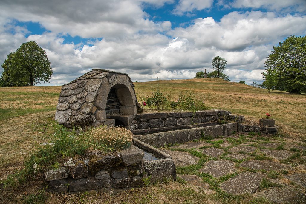 Washhouse of Vines Argences in Aubrac