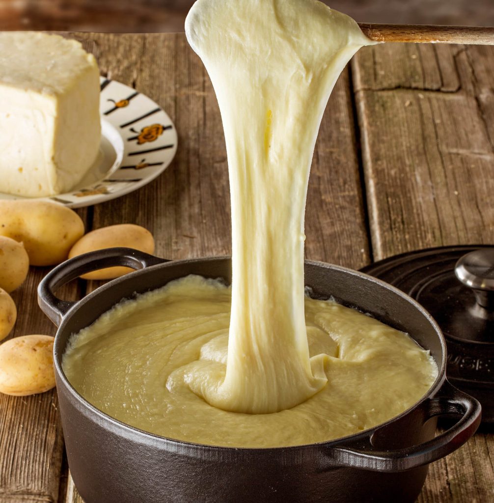 Lokales Produkt Aubrac Aligot