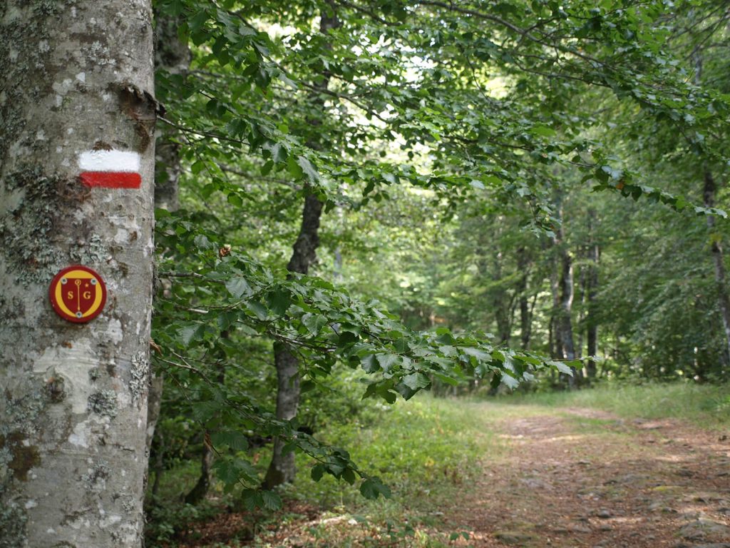 Marking of Saint-Guilhem-le-Desert