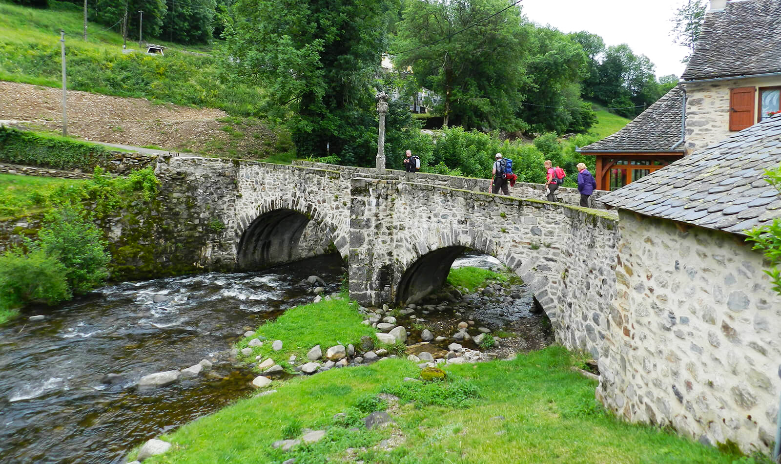Puente de Peregrinos de Saint-Chely-d'Aubrac