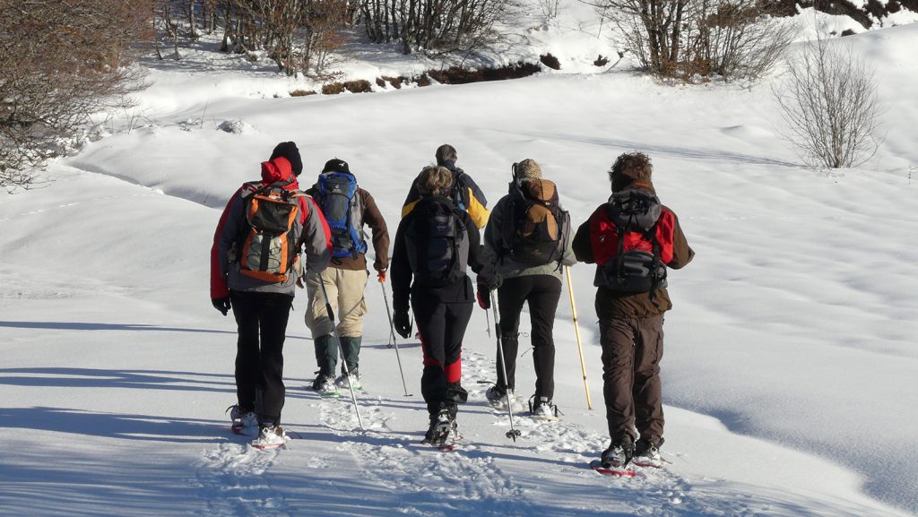 Brameloup Aubrac Schneeschuhe