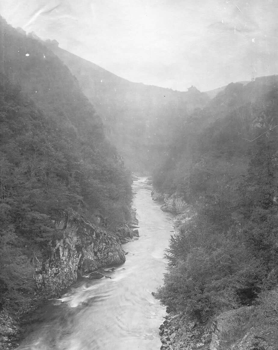 the Truyère before the construction of the dam
