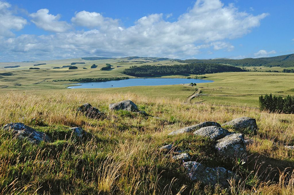 Aubrac monks lake