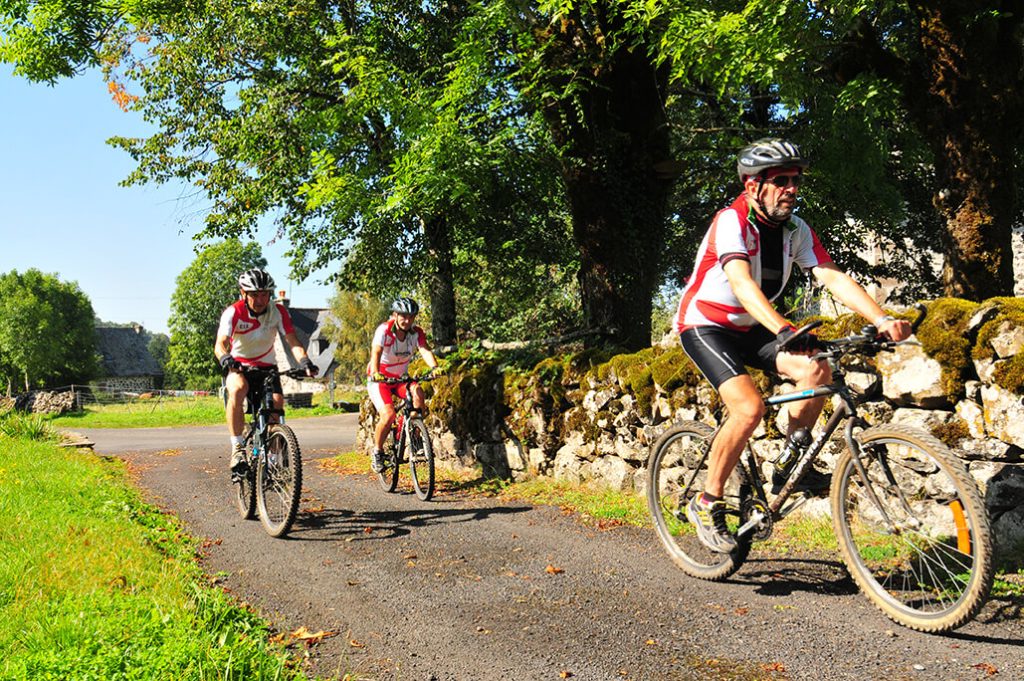 VTT en Aubrac