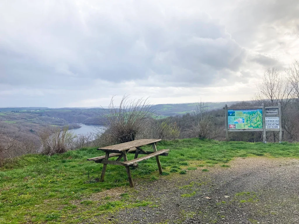 point de vue de jou gorges de la truyère