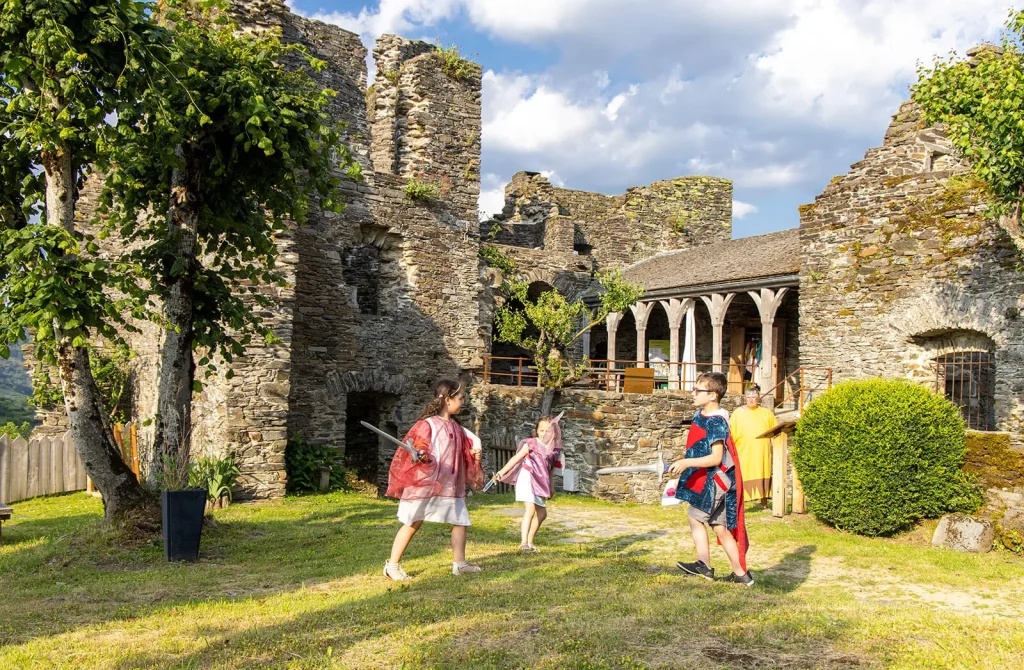 Visite du château de Valon