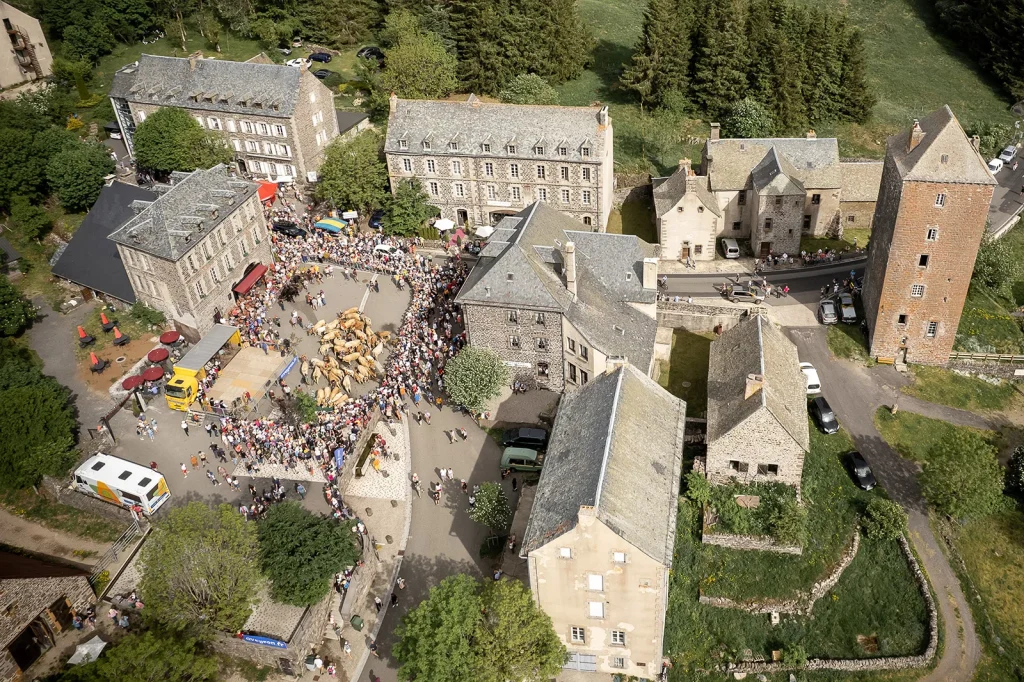 Transhumance-festival in Aubrac