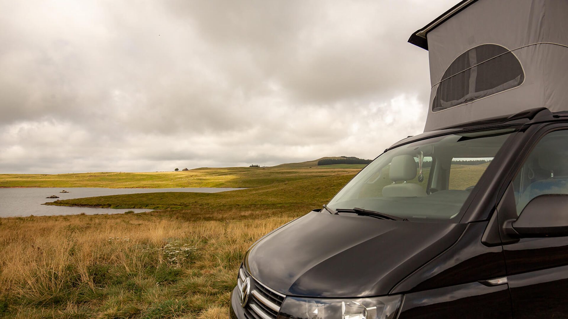 Aubrac monks lake van