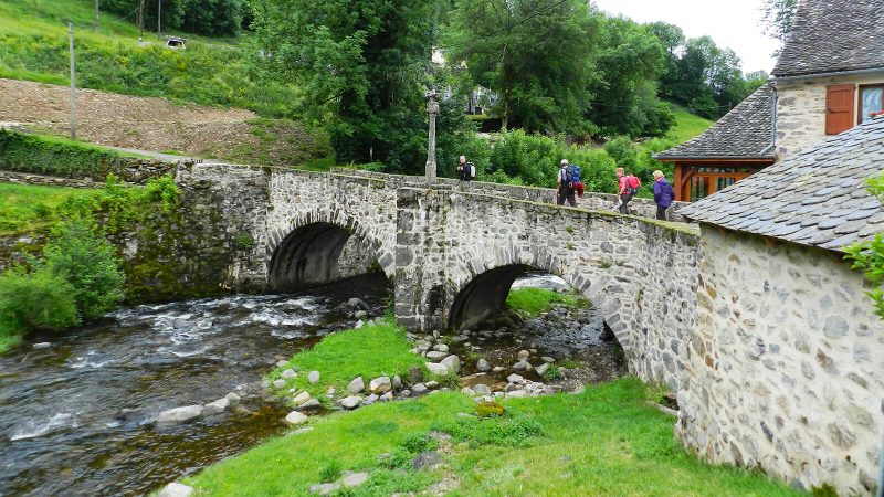 Pilgerbrücke von Saint-Chely-d'Aubrac