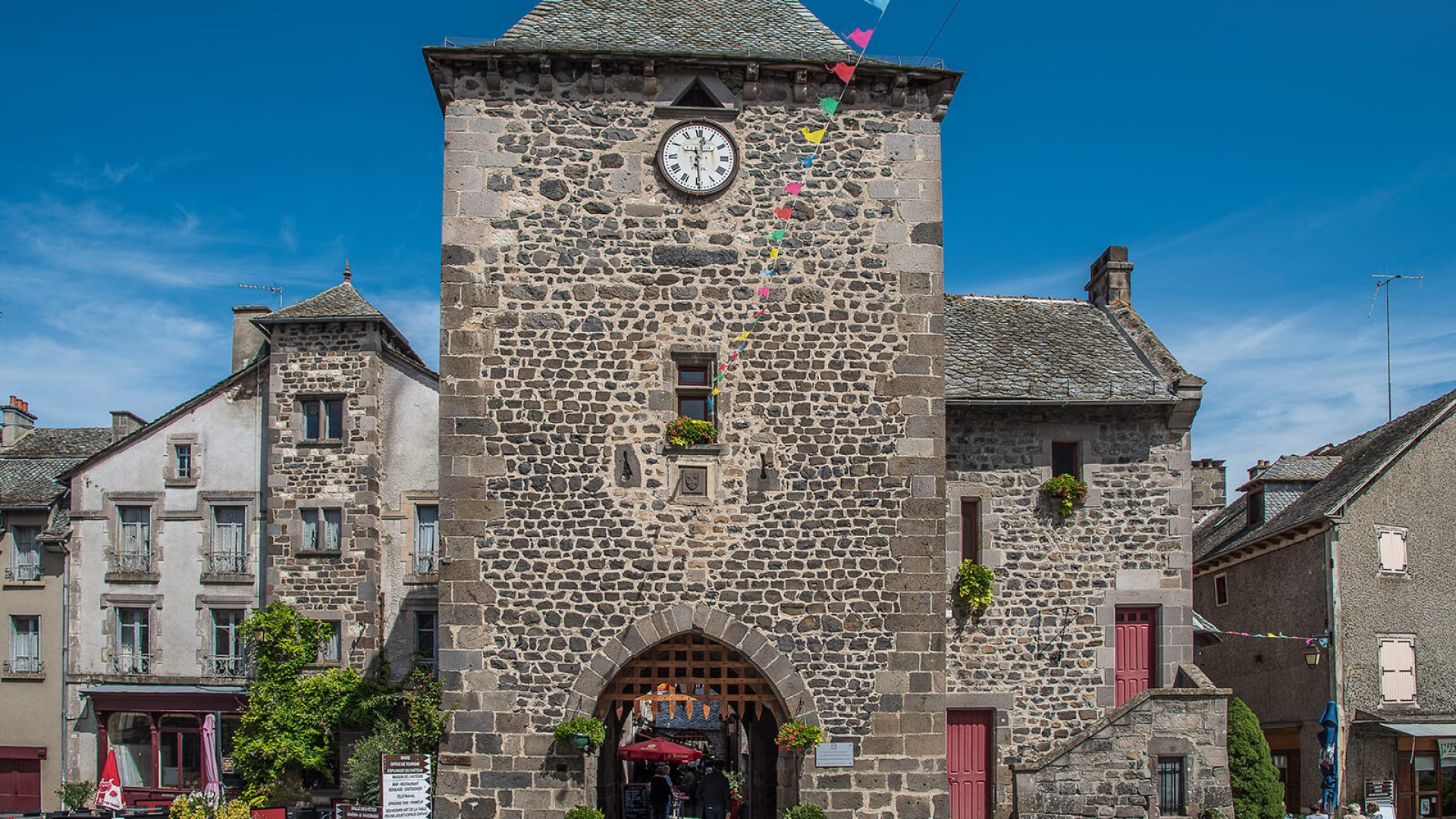 Turm von Monaco Mauer von Barrez Carladez