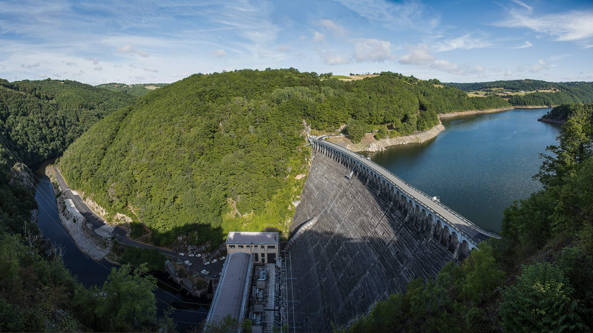 Barrage gorges de la Truyère