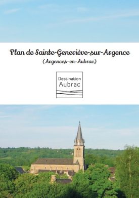 Mappa di Sainte-Geneviève-sur-Argence
