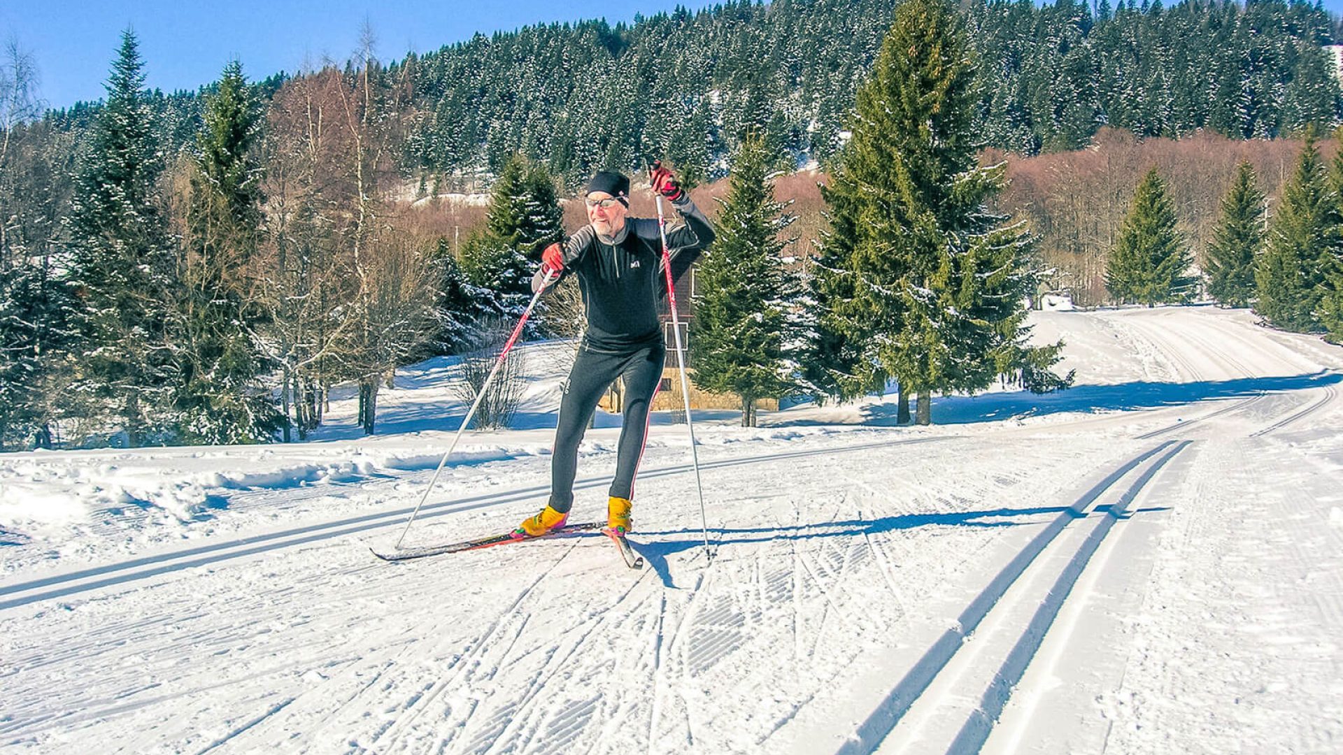 Aubrac cross-country skiing