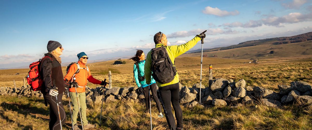 Aubrac en el corazón PNR caminata