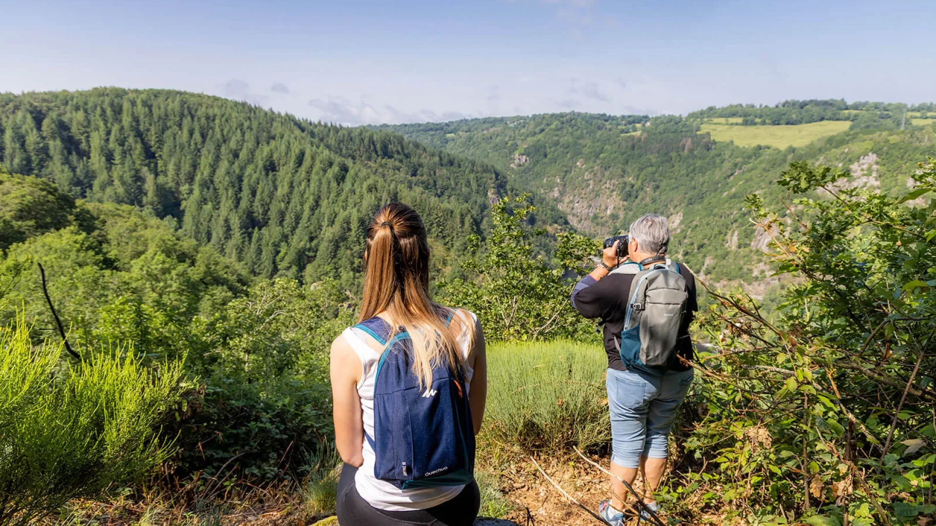 Wandern durch die Truyère-Schluchten