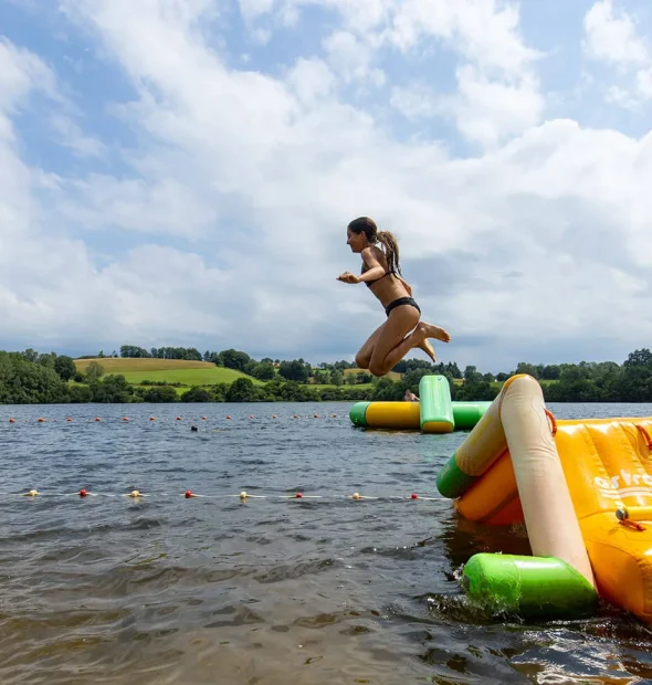 Swimming and water activities Aubrac