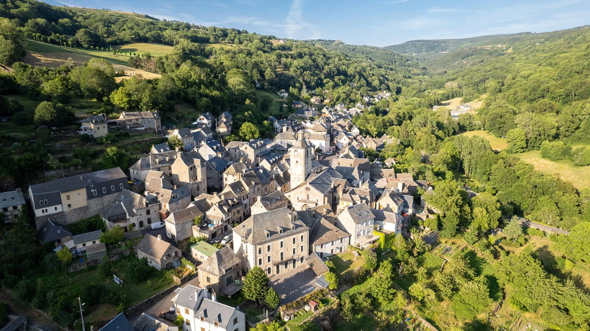 Villaggio di Saint-Chely-d'Aubrac