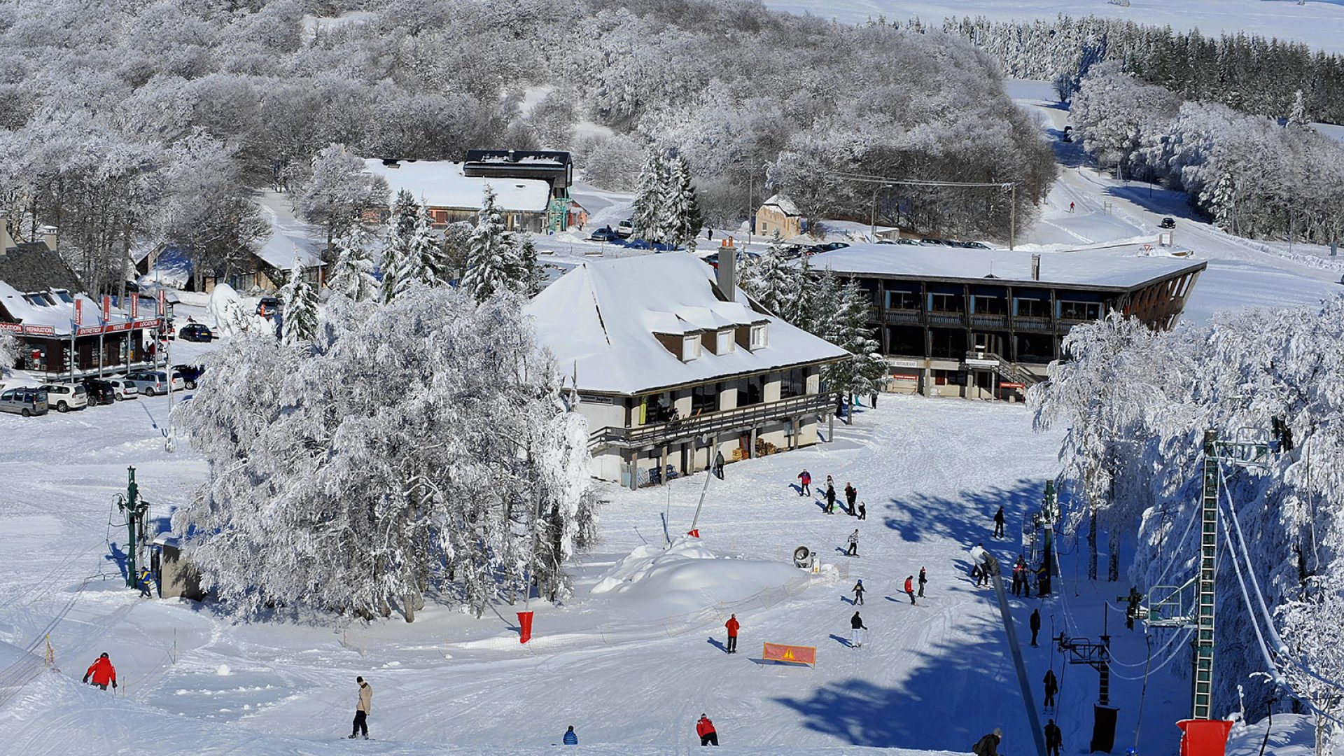 estación de esquí de laguiole