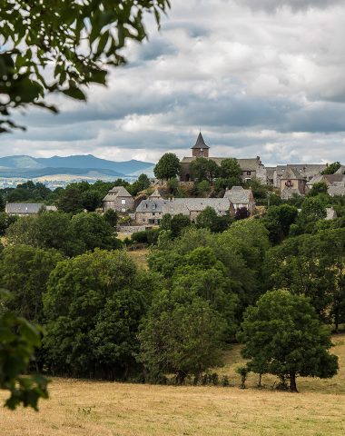 Dorf der Reben Argences in Aubrac