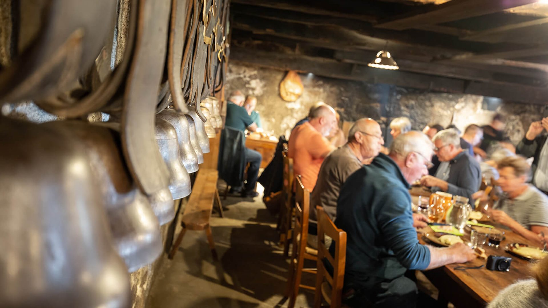 Traditionelle Buron-Aubrac-Mahlzeit