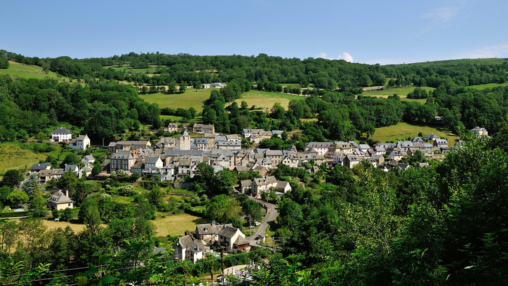 Pueblo de Saint-Chely-d'Aubrac